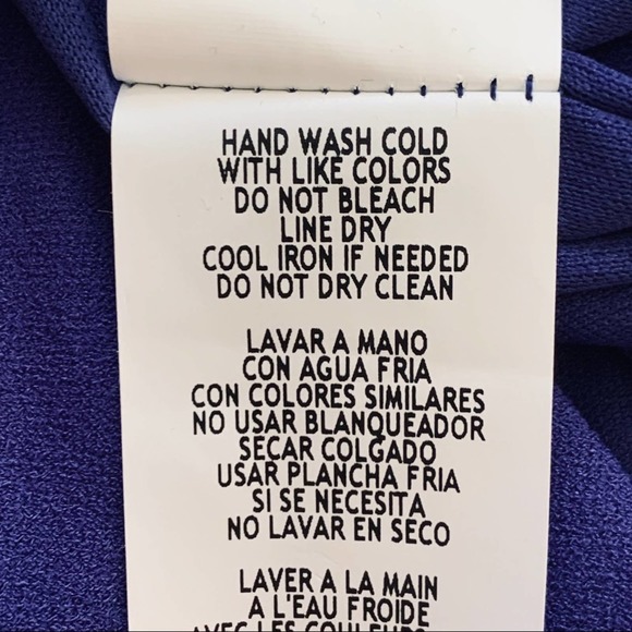 MARINA Cobalt Blue Purple Peplum Rose Sleeveless Cocktail Dress Size 16 NWT - Picture 11 of 13